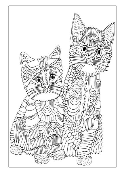 Produktbild: Mandala Malbuch Katzen f&uuml;r Kinder ab 8 Jahren, Teenager und Erwachsene mit 50 sch&ouml;nen Ausmalmotiven