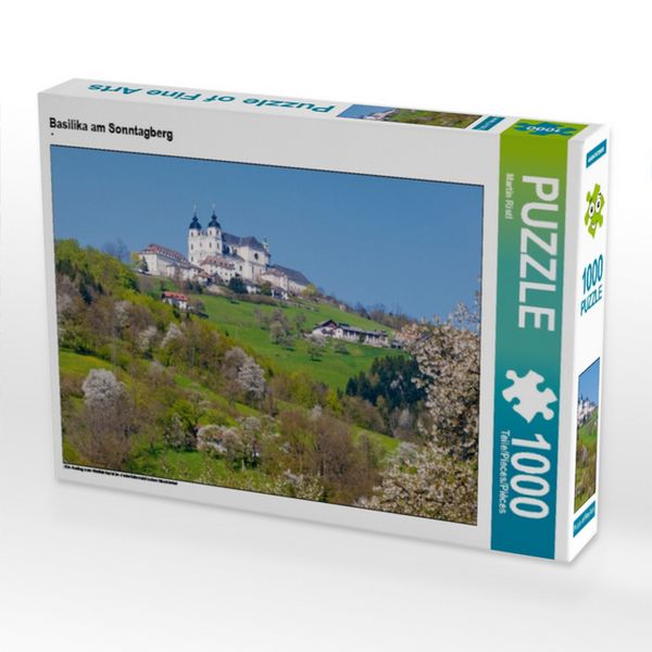 Produktbild: CALVENDO Puzzle Basilika am Sonntagberg | 1000 Teile Lege-Gr&ouml;&szlig;e 64 &times; 48 cm Foto-Puzzle f&uuml;r gl&uuml;ckliche Stunden