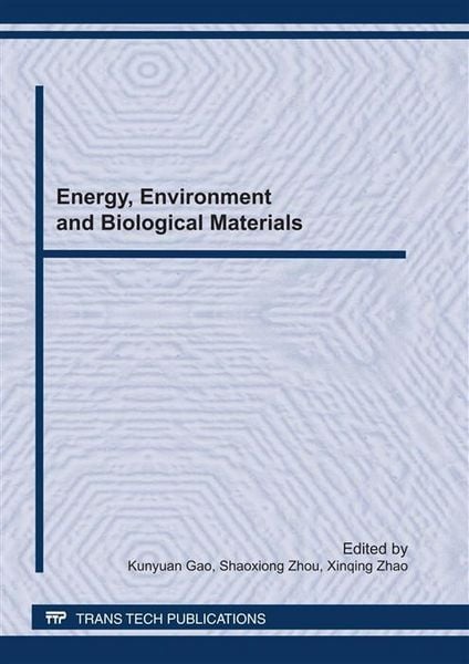 Produktbild: Energy, Environment and Biological Materials