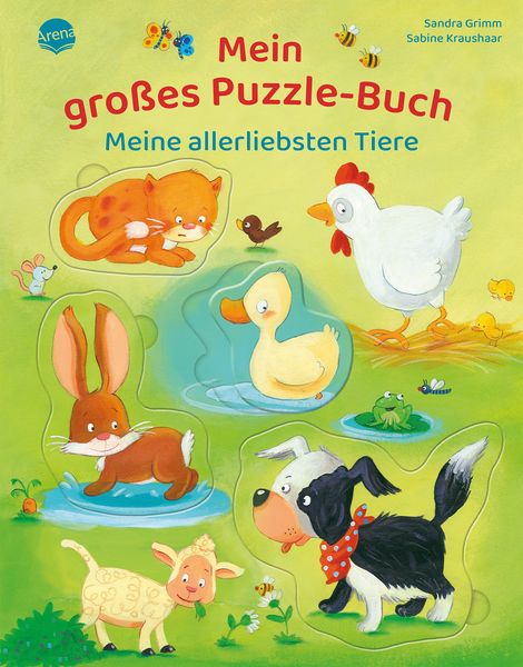 Produktbild: Mein gro&szlig;es Puzzle-Buch. Meine allerliebsten Tiere