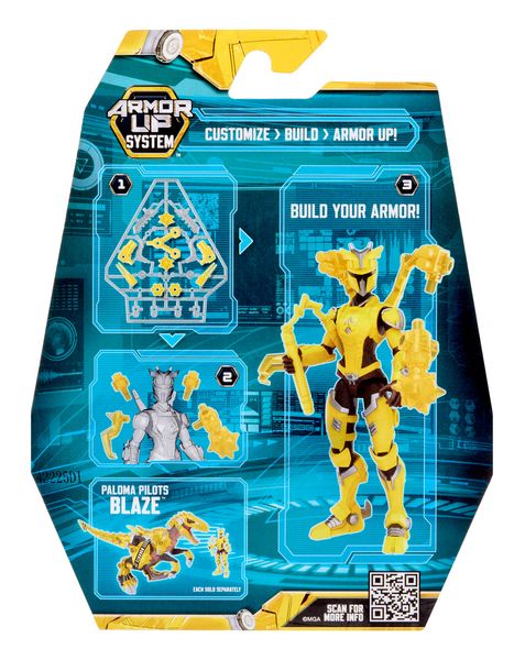Produktbild: Armorsaurs 3.75 Figure- Raptor Pilot (Paloma Silva)