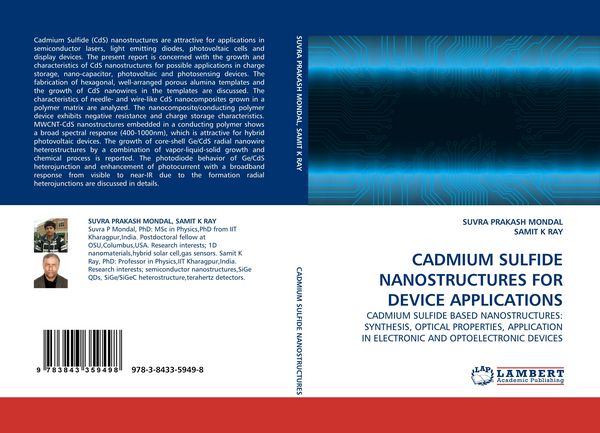 Produktbild: Cadmium Sulfide Nanostructures For Device Applications