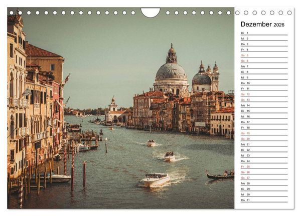 Produktbild: Traumstadt Venedig (Wandkalender 2026 DIN A4 quer), CALVENDO Monatskalender