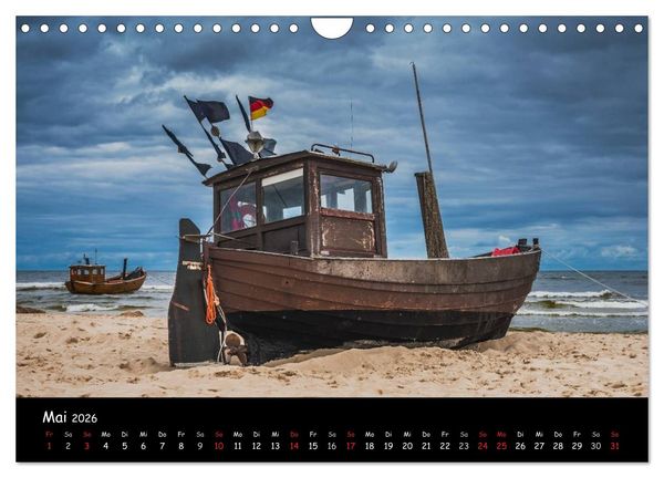 Produktbild: Insel Usedom (Wandkalender 2026 DIN A4 quer), CALVENDO Monatskalender