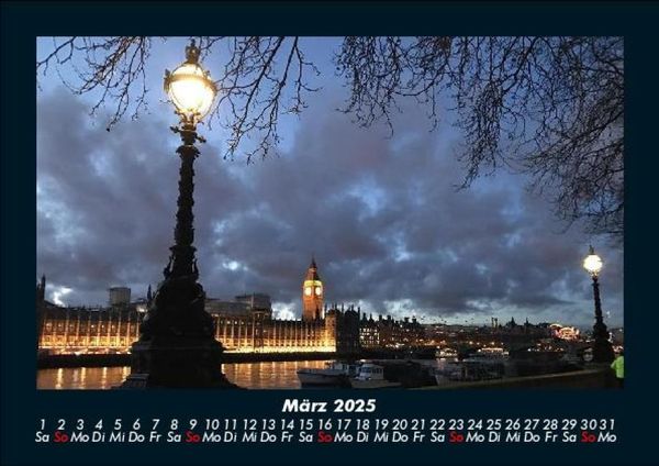 Produktbild: London - Impressionen 2025 Fotokalender DIN A5