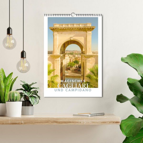 Produktbild: Magisches Cagliari und Campidano (Wandkalender 2026 DIN A3 hoch), CALVENDO Monatskalender
