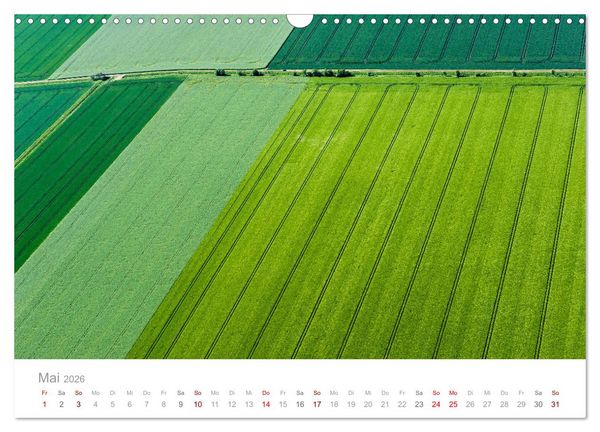 Produktbild: Harzvorland Luftbilder 2026 (Wandkalender 2026 DIN A3 quer), CALVENDO Monatskalender