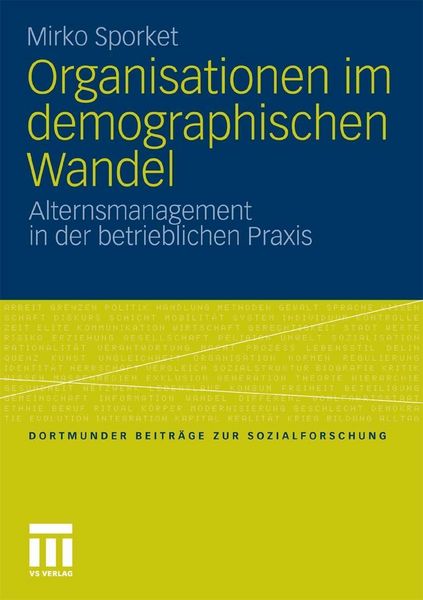 Produktbild: Organisationen im demographischen Wandel