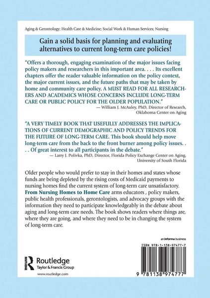 Produktbild: From Nursing Homes to Home Care