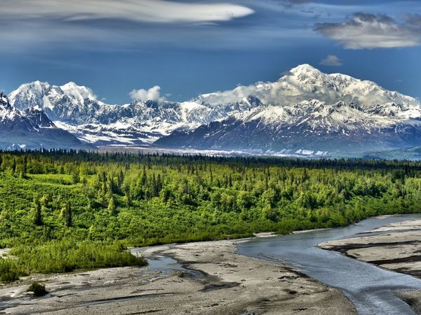 Produktbild: CALVENDO Puzzle Mount McKinley -Denali | 1000 Teile Lege-Gr&ouml;&szlig;e 64x48cm Foto-Puzzle f&uuml;r gl&uuml;ckliche Stunden