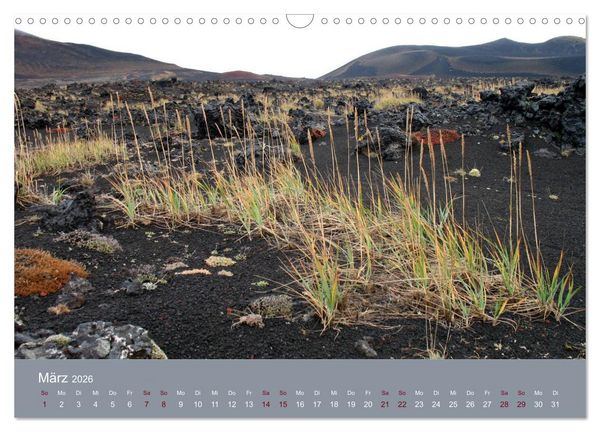 Produktbild: Kamtschatka - Vulkane, Asche, Eis (Wandkalender 2026 DIN A3 quer), CALVENDO Monatskalender