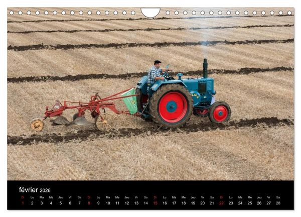 Produktbild: Anciens tracteurs agricoles (Calendrier mural 2026 DIN A4 vertical), CALVENDO calendrier mensuel