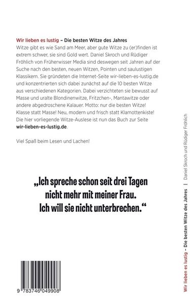 Produktbild: Wir lieben es lustig