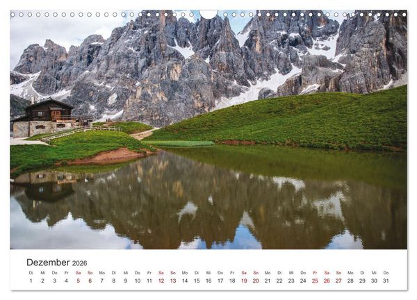 Produktbild: Alpensee - Wunder der Natur (Wandkalender 2026 DIN A3 quer), CALVENDO Monatskalender