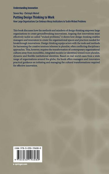 Produktbild: Putting Design Thinking to Work