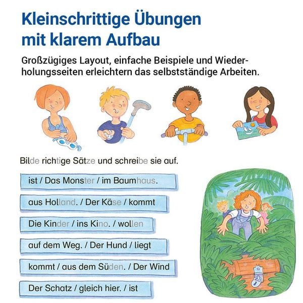Produktbild: Das F&ouml;rderheft Deutsch 4