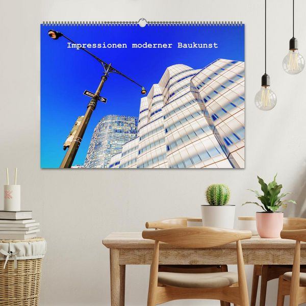 Produktbild: Impressionen moderner Baukunst (Wandkalender 2026 DIN A2 quer), CALVENDO Monatskalender