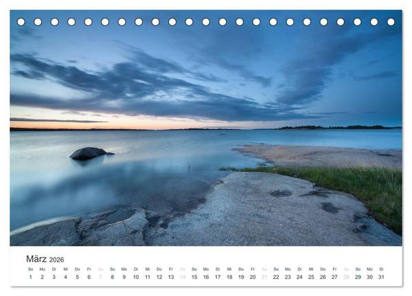 Produktbild: &Aring;land Inseln: Sch&auml;rengarten der Ostsee (Tischkalender 2026 DIN A5 quer), CALVENDO Monatskalender