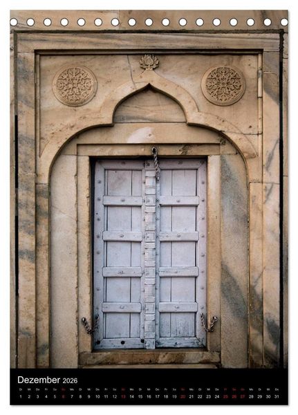 Produktbild: Taj Mahal - Monument der Liebe (Tischkalender 2026 DIN A5 hoch), CALVENDO Monatskalender