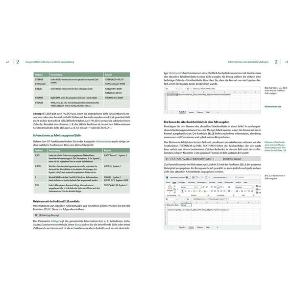 Produktbild: Excel 2024 - Stufe 2: Aufbauwissen