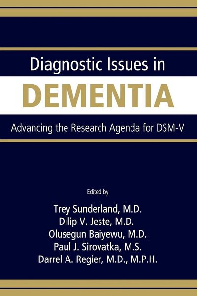 Produktbild: Diagnostic Issues in Dementia