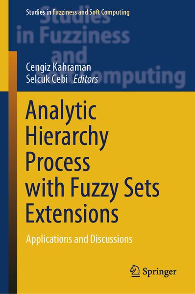 Produktbild: Analytic Hierarchy Process with Fuzzy Sets Extensions