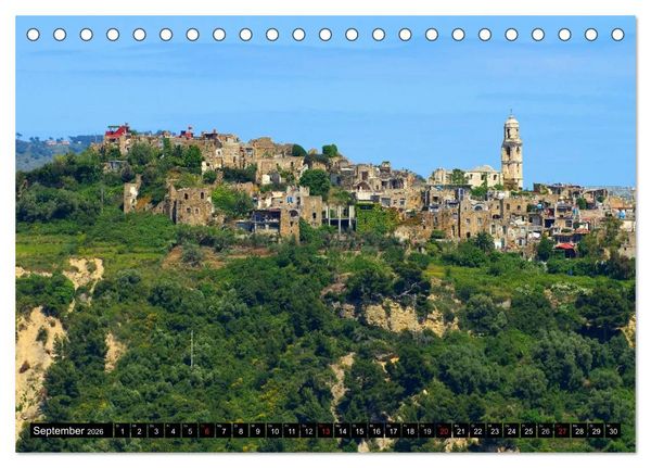 Produktbild: Riviera di Ponente (Tischkalender 2026 DIN A5 quer), CALVENDO Monatskalender