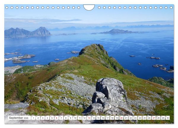 Produktbild: Norwegen - Unterwegs auf den Lofoten (Wandkalender 2026 DIN A4 quer), CALVENDO Monatskalender