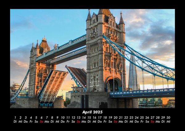 Produktbild: London - Impressionen 2025 Fotokalender DIN A3