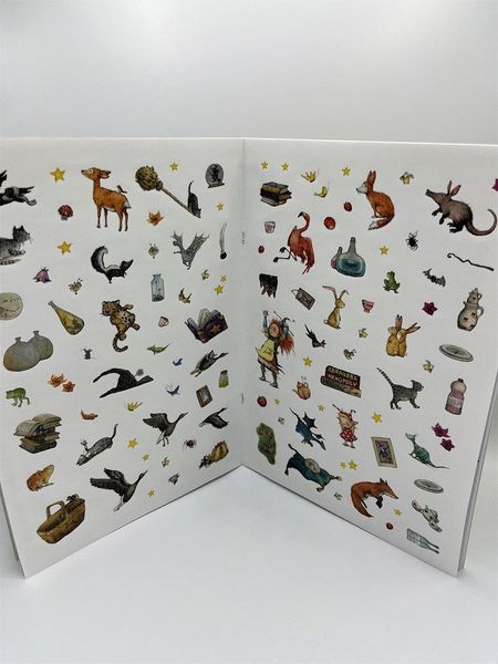 Produktbild: Frida, die kleine Waldhexe. Glitzersticker-Spa&szlig;. Gestalte Fridas zauberhaften Hexenwald