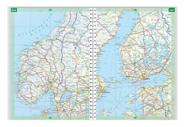Produktbild: freytag & berndt Autoatlas Die Alpen 1:150.000