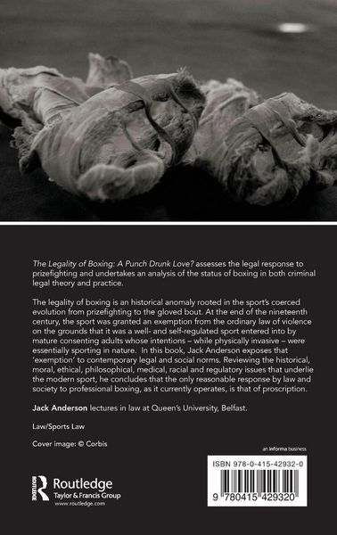 Produktbild: The Legality of Boxing