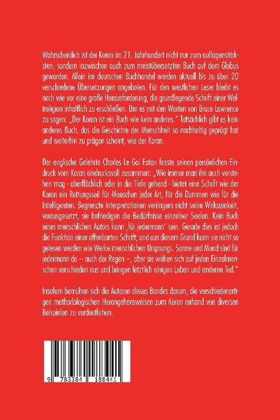 Produktbild: Der Koran im Spannungsfeld der Moderne