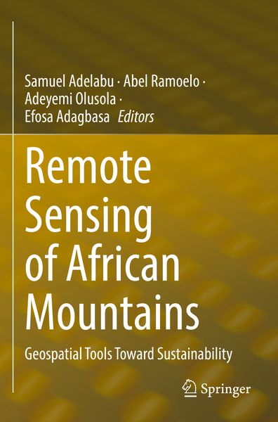 Produktbild: Remote Sensing of African Mountains