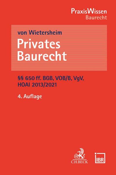 Produktbild: Privates Baurecht
