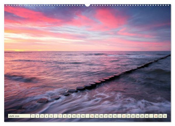 Produktbild: Ostsee - Impressionen (Wandkalender 2026 DIN A2 quer), CALVENDO Monatskalender