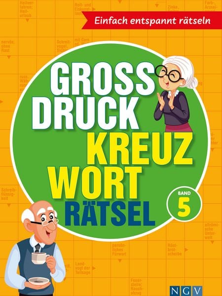 Produktbild: Gro&szlig;druck Kreuzwortr&auml;tsel Band 5 I R&auml;tselbuch f&uuml;r Senioren & Rentner
