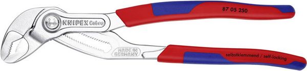 Produktbild: Knipex Cobra 87 05 250 Wasserpumpenzange Schl&uuml;sselweite (metrisch) 46mm 250mm