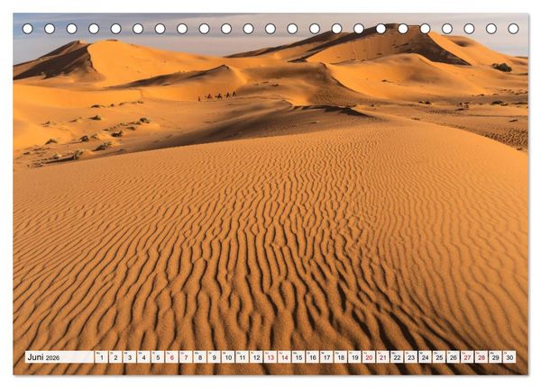 Produktbild: Marokko - Der S&uuml;den (Tischkalender 2026 DIN A5 quer), CALVENDO Monatskalender