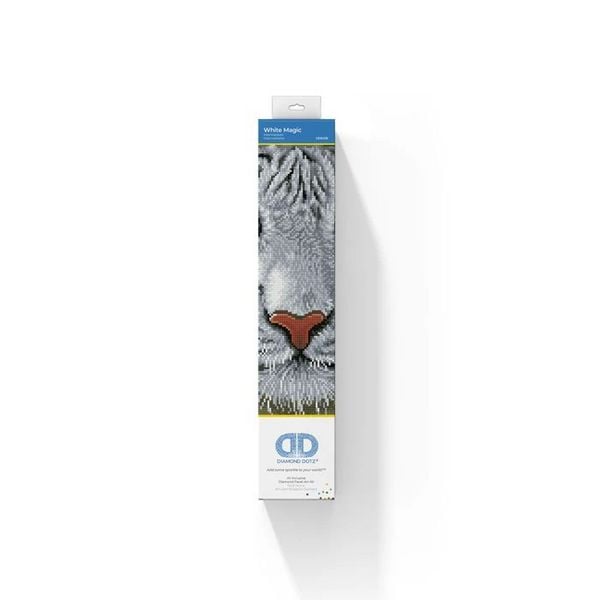 Produktbild: DIAMOND DOTZ - Diamond Painting Weisser Tiger