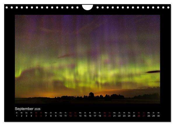 Produktbild: Finnland - Nordische Farbenspiele (Wandkalender 2026 DIN A4 quer), CALVENDO Monatskalender