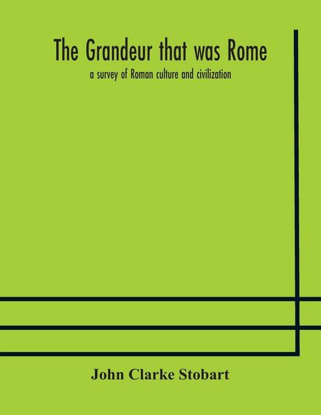 Produktbild: The Grandeur That Was Rome