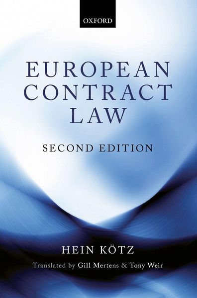 Produktbild: European Contract Law (UK)