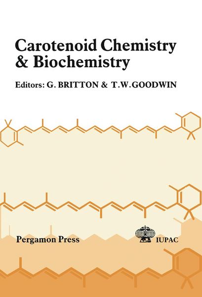 Produktbild: Carotenoid Chemistry and Biochemistry