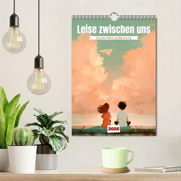 Produktbild: Leise zwischen uns (Wandkalender 2026 DIN A4 hoch), CALVENDO Monatskalender