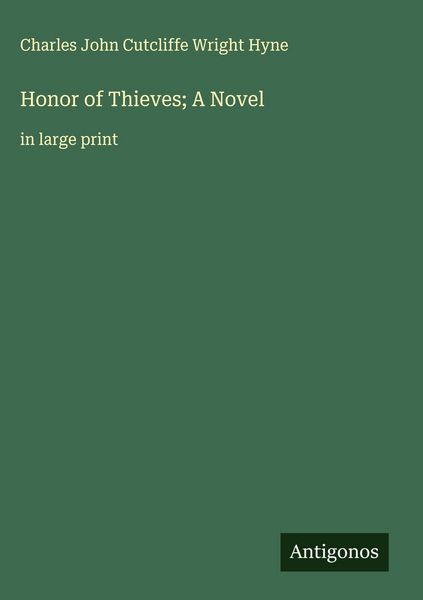 Produktbild: Honor of Thieves; A Novel