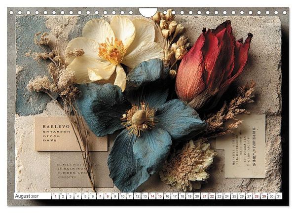 Produktbild: Blumen und Bl&auml;tter sind das sanfte L&auml;cheln der Natur. (Wandkalender 2027 DIN A4 quer), CALVENDO Monatskalender