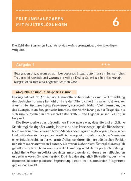 Produktbild: Emilia Galotti von Gotthold Ephraim Lessing