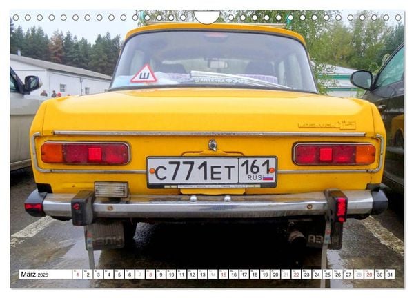 Produktbild: Sowjet-Mobile - Oldtimer der UdSSR (Wandkalender 2026 DIN A4 quer), CALVENDO Monatskalender