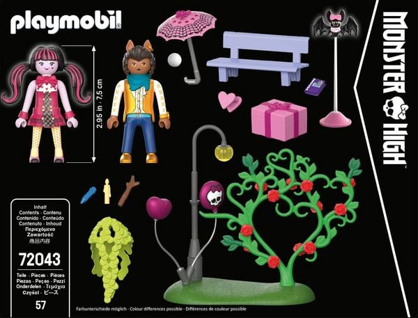 Produktbild: PLAYMOBIL 72043 Monster High Valentinstagsdate